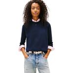 Tommy Jeans TJW ESSENTIAL CREW SWEATER EXT Kadın Kazak, Dark Night Navy, XS