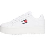 Tommy Jeans TJW FLATFORM SNEAKER Kadın Spor Ayakkabı White 38
