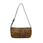 Tommy Jeans TJW Must Leopar Desenli Omuz Kadın Siyah Omuz Çantası AW0AW1800801R
