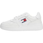 Tommy Jeans TJW RETRO BASKET Kadın Spor Ayakkabı White 37