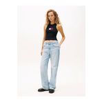 Tommy Jeans TJW RIB RACER TANK Kadın Siyah Kazak DW0DW20975BDS