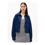 Tommy Jeans Tommy Hilfiger Kadın Mavi Kısa Kot Gömlek Ceket