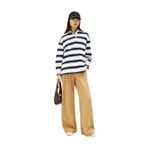 Tommy Jeans Yüksek Bel Geniş Fit Pantolon, 28, 5003345072, Camel, Kadın
