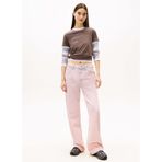 Tommy Jeans Yuvarlak Yaka Baskılı T-Shirt, S, 5003345077, Siyah, Kadın
