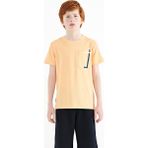 Tommy Life 11120 Kavun İçi Cep Detaylı O Yaka Standart Kalıp Erkek Çocuk T-Shirt