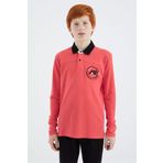 Tommy Life 11172 Coral Polo Yaka Erkek Çocuk T-Shirt
