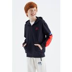 Tommy Life 11180 Lacivert Fermuarlı Erkek Çocuk Sweatshirt