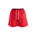 Tommy Life 81237 Belden Lastikli Standart Kalıp Kırmızı Erkek Deniz Şortu