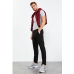Tommy Life 84669 Klasik Cep Fermuarlı Siyah Erkek Eşofman Altı