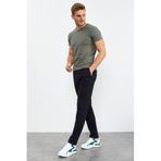 Tommy Life 84682 Lacivert Bağcıklı Cepli Standart Kalıp Klasik Paça Erkek Eşofman Altı