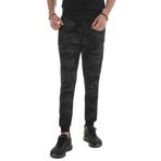 Tommy Life 84754 Siyah Kamuflaj Desenli Dar Kalıp Jogger Kamuflaj Erkek Eşofman Altı