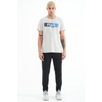Tommy Life 84952 Lacivert Bağcıklı Fermuar Cepli Jogger Erkek Eşofman Alt