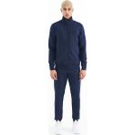 Tommy Life 85178 İndigo Dik Yaka Fermuarlı Gizli Cepli Jogger Erkek Eşofman Takım