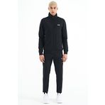 Tommy Life 85178 Lacivert Dik Yaka Fermuarlı Gizli Cepli Jogger Erkek Eşofman Takım