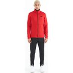 Tommy Life 85199 Kırmızı - Siyah Fermuarlı Dik Yaka Gizli Cepli Erkek Eşofman Takım