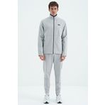 Tommy Life 85209 Gri Dik Yaka Gizli Cep Detaylı Standart Kalıp Erkek Eşofman Takımı