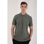 Tommy Life 87748 Çağla Erkek Basic Logolu Standart Kalıp Triko Polo Yaka T-Shirt
