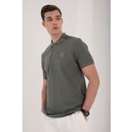 Tommy Life 87768 Basic Gögüs Logolu Standart Kalıp Triko Polo Yaka Çağla Yeşili Erkek T-Shirt