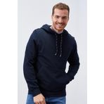 Tommy Life 87872 Lacivert Kanguru Cep Standart Kalıp Kapüşonlu Erkek Sweatshirt
