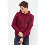 Tommy Life 88017 Erguvan Erkek Ön ve Sırt Baskılı Kapüşonlu Rahat Form Sweatshirt