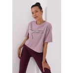 Tommy Life 97135 Gül Kurusu Kadın Yazı Baskılı Kısa Oversize O Yaka T-Shirt