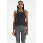 Tommy Life 97255 Siyah Logo Baskılı Biye Şeritli Standart Kalıp Kadın Spor Atlet
