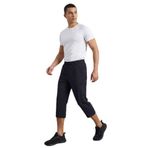 TOMMY LIFE Antrasit Bağcıklı Standart Kalıp Fermuar Cepli Aktif Spor Kapri, L, T12ER-83096, Antrasıt, Erkek