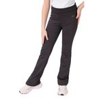TOMMY LIFE Antrasit Esnek Standart Fit Basic İspanyol Paça Kız Çocuk Taytı