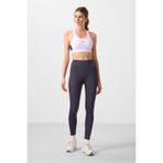 TOMMY LIFE Antrasit Esnek Standart Fit Performans Kadın Tayt - 94667
