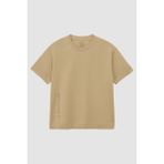 Tommy Life Bej Baskılı O Yaka Rahat Form Battal Büyük Beden Erkek T-Shirt - 88472 - 6XL