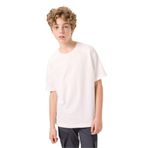 TOMMY LIFE Ekru Pamuklu Yumuşak Dokulu Oversize Baskılı Erkek Çocuk T-Shirt, 11-12 Yaş
