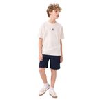 TOMMY LIFE Erkek Çocuk Eşofman Takımı, Ekru-Lacivert, Pamuklu, Oversize Fit, 9-10 Yaş