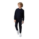 TOMMY LIFE Erkek Çocuk Eşofman Takımı, Lacivert, Pamuklu, Kalın İçi Tüylü, Standart Fit, Nakışlı, 9-10 Yaş
