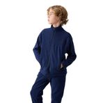 TOMMY LIFE Erkek Çocuk Lacivert Polar Sweatshirt, Dik Yaka, Fermuarlı, 14-15 Yaş