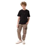 TOMMY LIFE Erkek Çocuk Standart Fit Dokuma Hafif Esnek Chino Pantolon, Camel, 14-15 Yaş