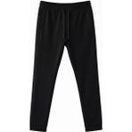 Tommy Life Erkek Eşofman Battal Jogger Büyük Beden Eşofman Alt - 4XL - Siyah