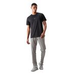 TOMMY LIFE Erkek Gri Comfort Fit Eşofman Alt, Dar Paça, 2XL