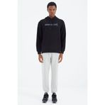 TOMMY LIFE Erkek Gri Standart Kalıp Eşofman Alt, 2XL