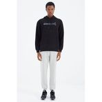 TOMMY LIFE Erkek Gri Standart Kalıp Eşofman Alt, M Beden