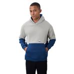TOMMY LIFE Erkek Kapüşonlu Sweatshirt, Taş Rengi, Pamuklu, Kalın İçi Tüylü, Comfort Fit, Nakışlı, 2XL Beden
