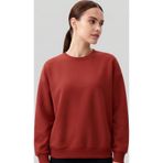 TOMMY LIFE Fiesta Basic O Yaka Oversize Kadın Sweatshirt - 97053