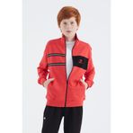 TOMMY LIFE Fiesta Dik Yaka Erkek Çocuk Sweatshirt, Kırmızı, 7-10 Yaş
