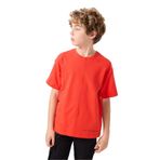 TOMMY LIFE Fiesta Pamuklu Yumuşak Dokulu Oversize Basic Erkek Çocuk T-Shirt, Kırmızı, 14-15 Yaş