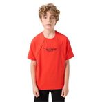 TOMMY LIFE Fiesta Pamuklu Yumuşak Dokulu Oversize Baskılı Erkek Çocuk T-Shirt, Kırmızı, 13-14 Yaş