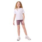 TOMMY LIFE Gül Kurusu Esnek Standart Fit Basic Performans Kız Çocuk Tayt, 8-9 Yaş