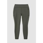 TOMMY LIFE Haki Esnek Standart Fit Performans Battal Büyük Beden Kadın Tayt - 94652