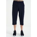 Tommy Life İndigo Bağcıklı Standart Kalıp Fermuar Cepli Aktif Spor Erkek Kapri - 83096 - XL - Indigo