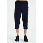 Tommy Life Indigo Bağcıklı Standart Kalıp Fermuar Cepli Aktif Spor Erkek Kapri - 83096