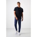 Tommy Life İndigo İnce Yumuşak Comfort Fit Erkek Eşofman Alt - 82119 - S