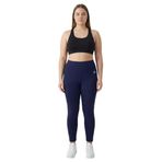 TOMMY LIFE Kadın Aktif Giyim Tayt, İndigo, Yüksek Bel, Toparlayıcı, Battal Büyük Beden, 4XL